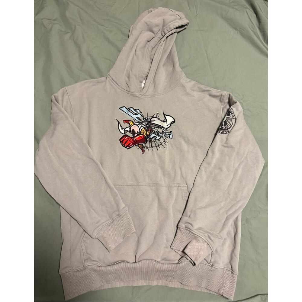 Animato x Susweeb Size Medium Saitama Rare One Punch Man Anime Manga Hoodie